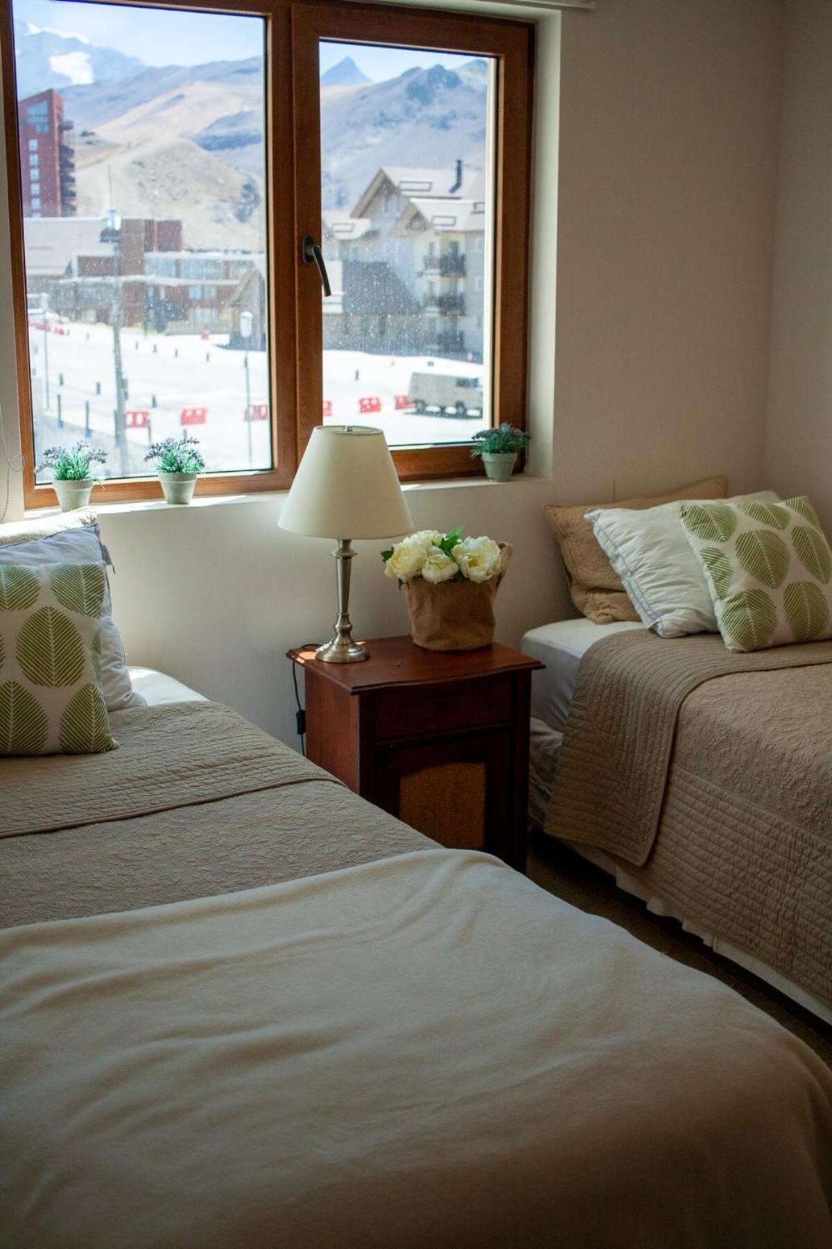 Apartamento Hom I Valle Nevado De Lujo 4d3b In-out Piscina